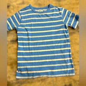Boys short sleeve stripped shirt.